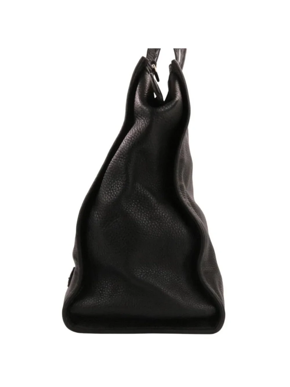 Fendi Selleria Roman Leather Stitch Tote